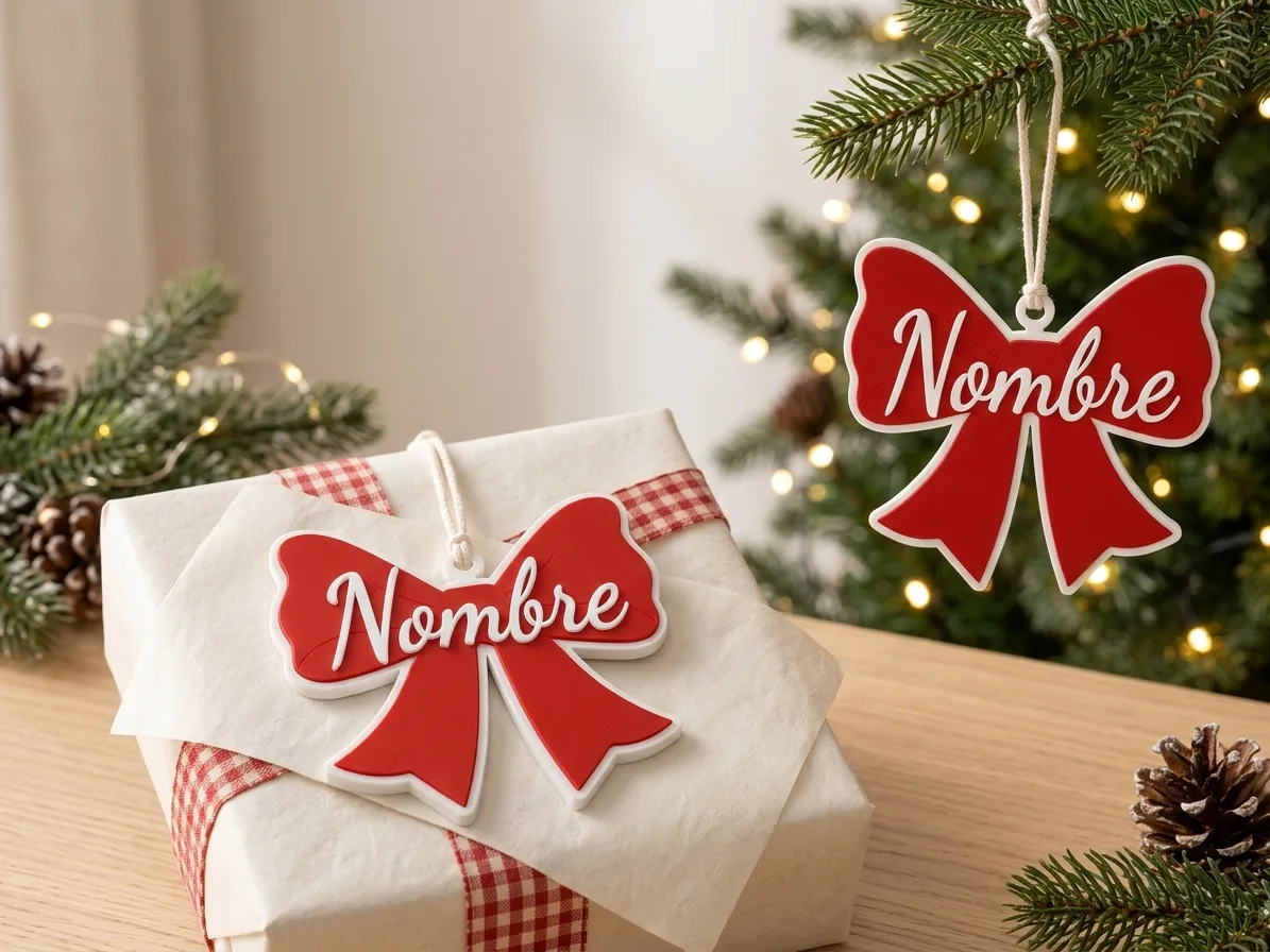 Identificador de regalo / Adorno de Árbol de navidad