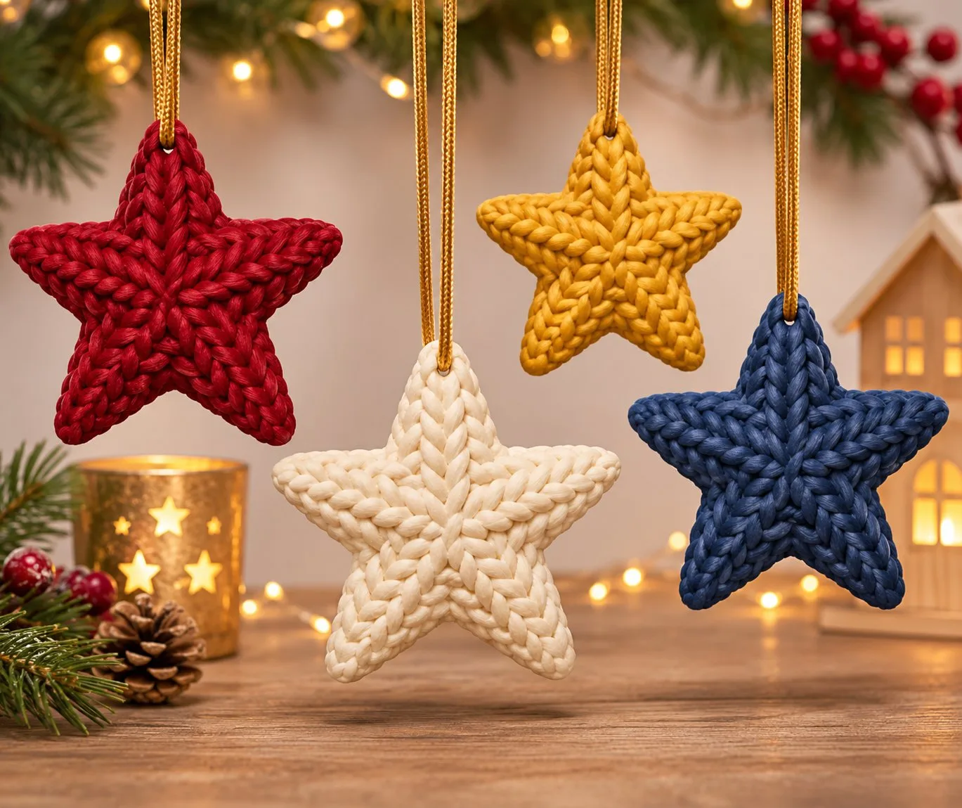 Estrella de lana